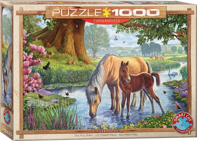 Eurographics Ponies Puzzle 1000 Pieces