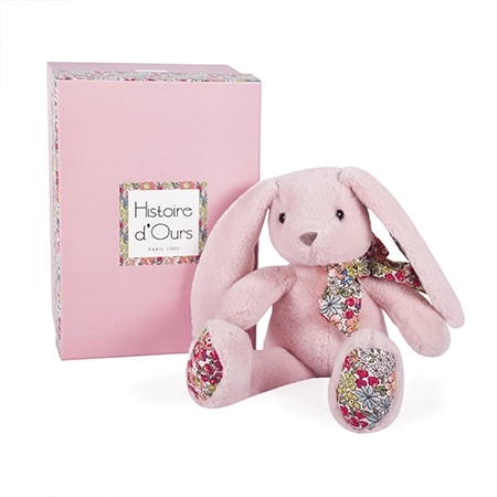 Doudou Pink Bunny Plush Friend