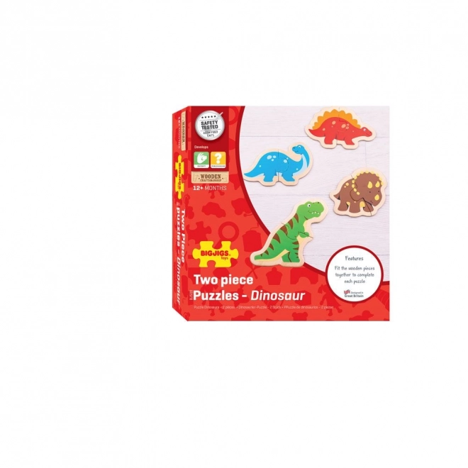 Dinosaur Wooden Puzzle Set