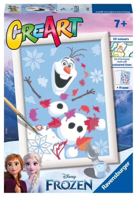 CreArt Disney: Frosty Olaf Painting Kit