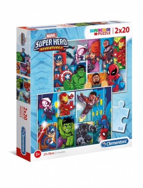 Clementoni Marvel Superheroes Puzzle Set