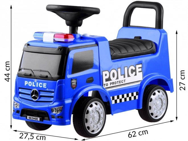 Mercedes Police Ride-On Car