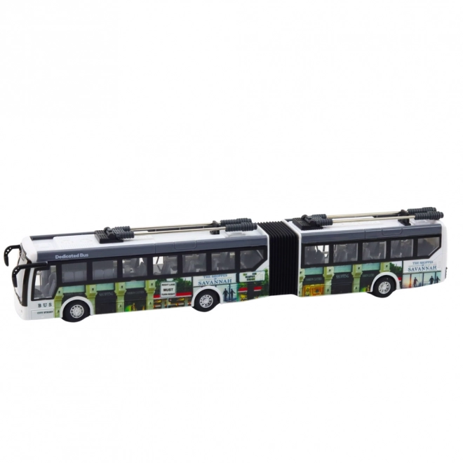 Remote-Controlled City Trolleybus Toy with Lights
