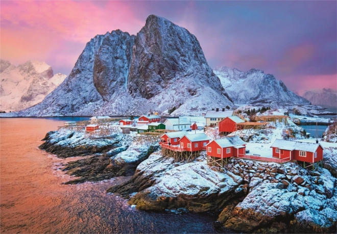 Hamnoy Village Puzzle 500 Pieces