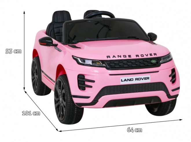 Electric Ride-On Car Range Rover Evoque Pink