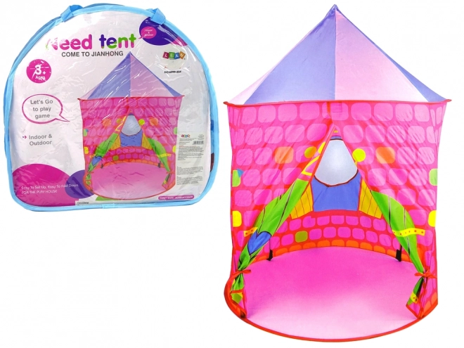 Princess Castle Tent for Kids Pink Garden