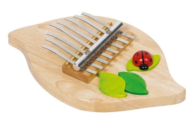 Kalimba Mini Thumb Piano with Ladybug Design