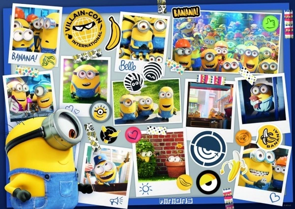 Trefl Puzzle Minions: Crazy Photo Collection 500 Pieces