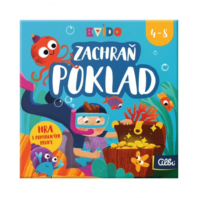 Kvído - Zachraň poklad dětská hra