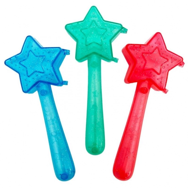 Magic wand star shape with bath drops