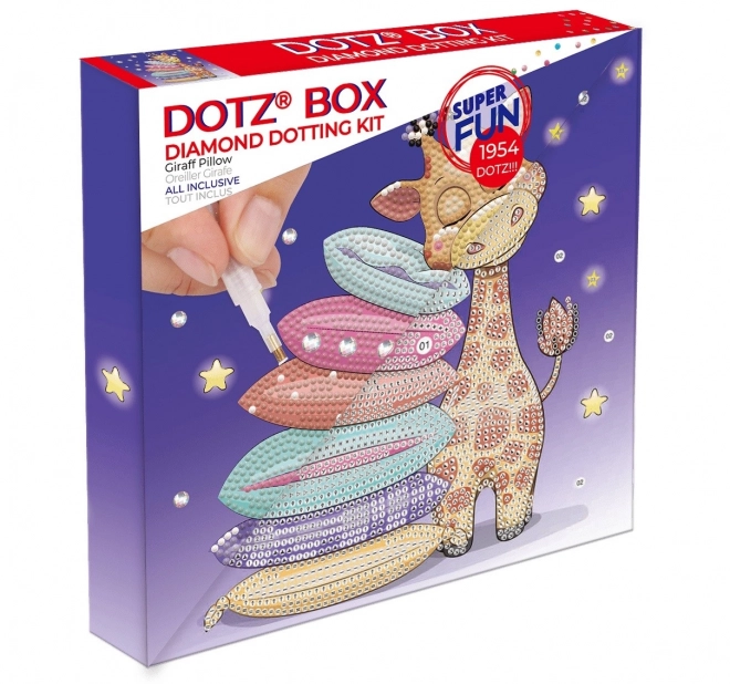 Diamond Mosaic - Giraffe Cushion