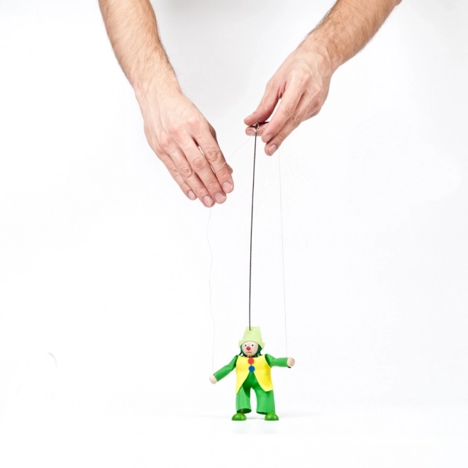 Gerlich drevená bábka Vodník Čvachtal
