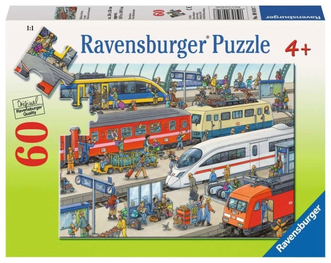 Ravensburger Railway Station Puzzle 60 Pieces