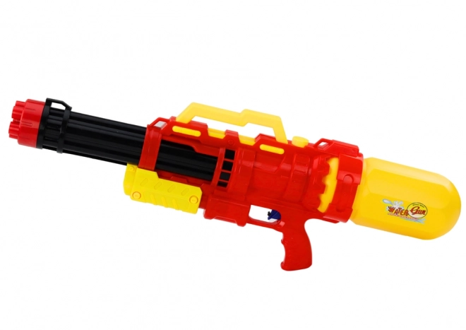 Large Water Gun with Pump Red