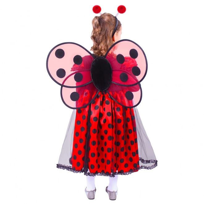 Ladybug Costume for Girls with Wings and Antennae