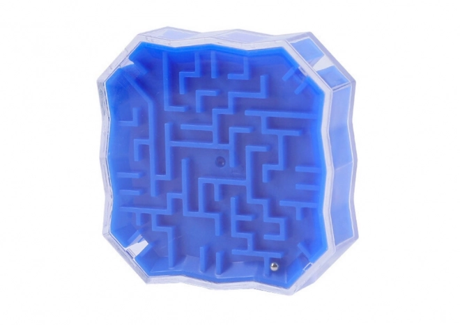 Blue Maze Ball Puzzle Game