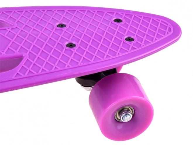 Lightweight Lattice Skateboard for Kids – purple