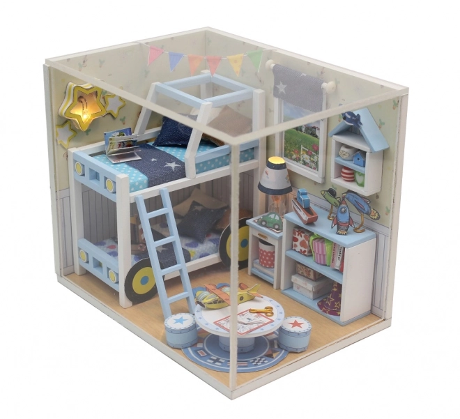 Miniature Dollhouse - Charles’s Room by 2Kids Toys