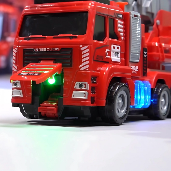 Autopompa dei Vigili del Fuoco Interattiva con Scala Mobile