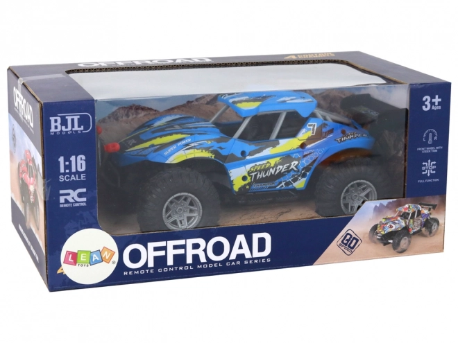 Remote Control Off-Road Adventure Car - Blue