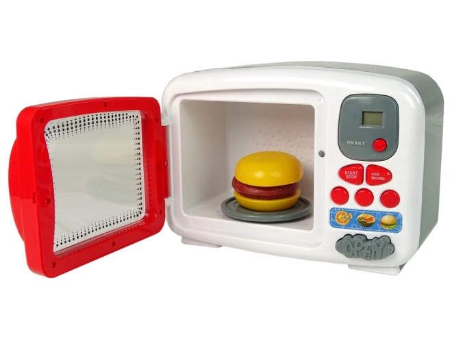 Realistic Kids Microwave Play Set