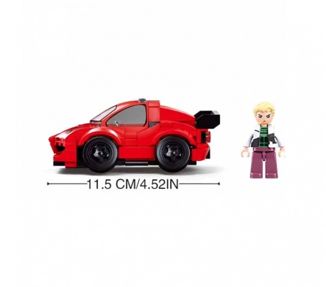 sluban car club building kit