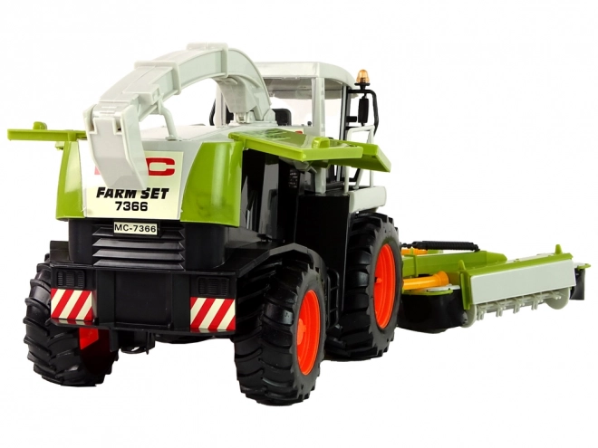 Large Green Farm Combine Toy