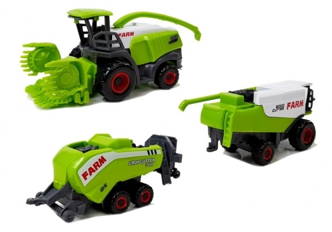 Farm Vehicles Set with Animal Figures