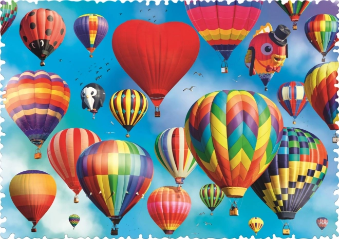 Crazy Shapes Colorful Balloons Jigsaw Puzzle 600 Pieces