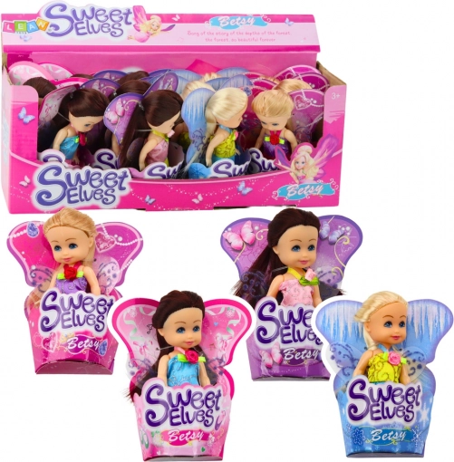 Mini Bambola Elfo Betsy 11,5 cm Diversi Modelli