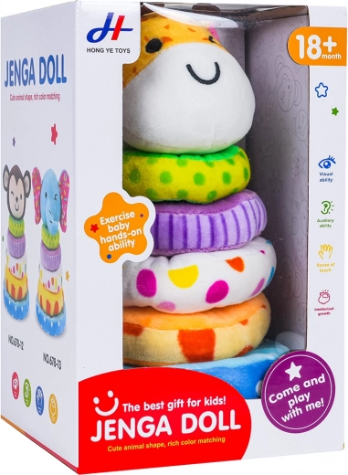 Divertente fischietto nella testolina della giraffa