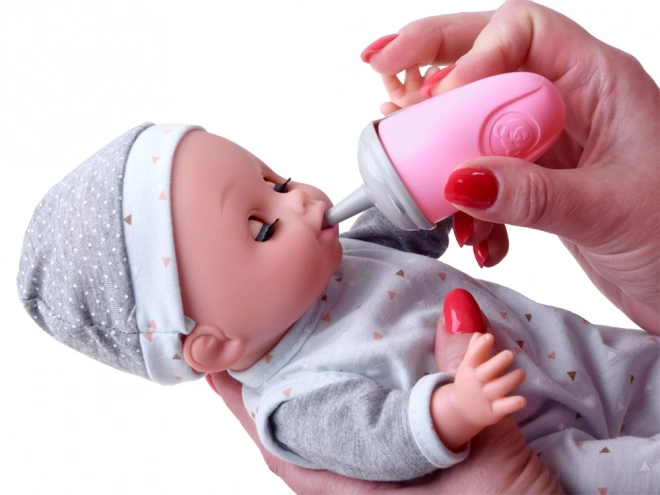 Interactive Baby Doll with Pacifier and Accessories