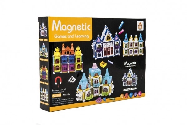 Magnetic Building Set House 75 Piece