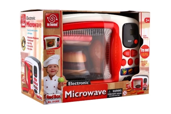 Electronic Plastic Microwave with Accessories