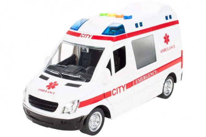 Ambulance Toy with Sound and Light Effects