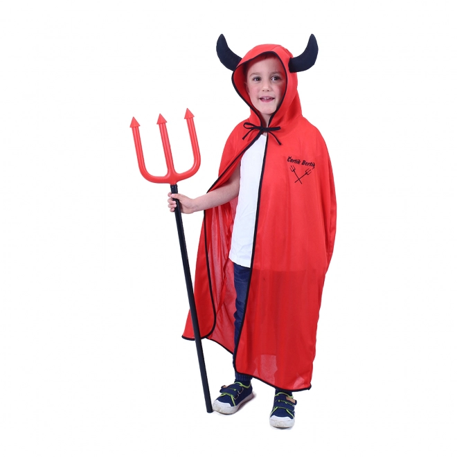 Kids Devil Costume Cloak