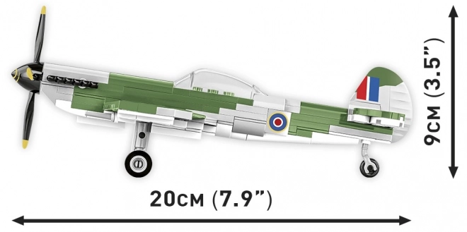 Spitfire Mk. XVI Bubbletop Construction Blocks Set