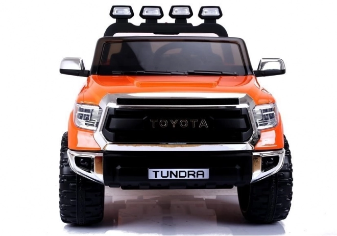 Battery Operated Orange Toyota Tundra Ride-On Car