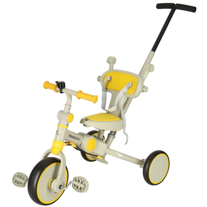 Yellow and Black Trike Fix V4 with Canopy – Yellow-grey