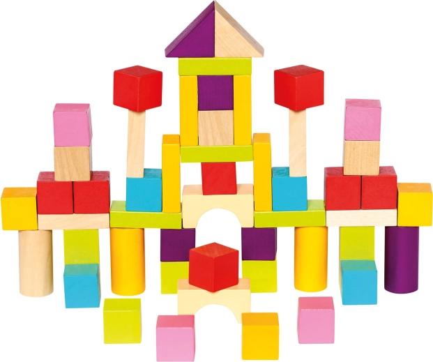 Blocks in a Bucket 50 pcs from Bino