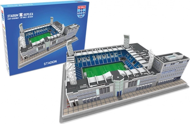 3d foam puzzle FC PEC Zwolle MAC3PARK Stadium