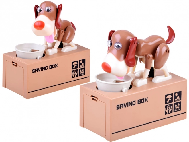 Interactive Piggy Bank Dog Eating Coins