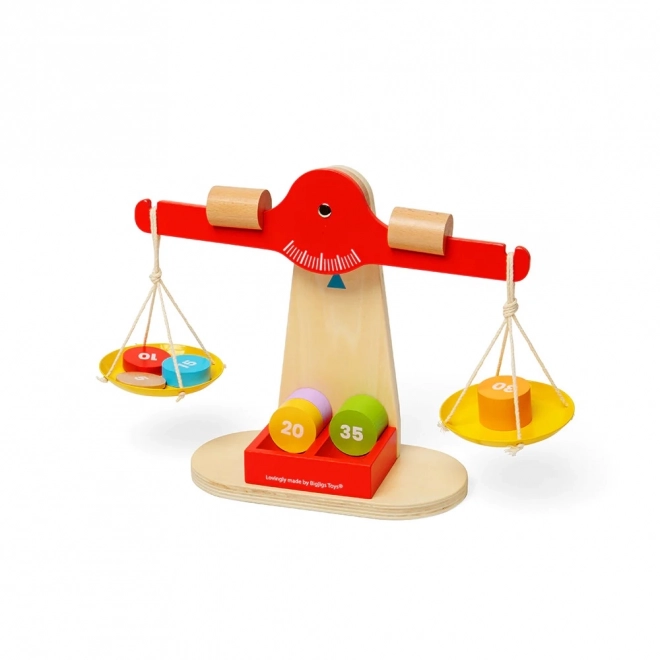 Wooden Balancing Scales for Kids