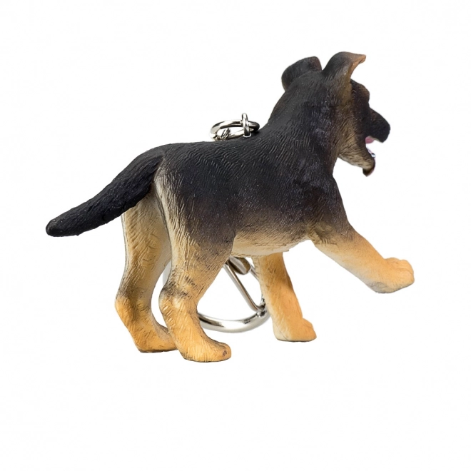 Mojo Keychain German Shepherd Puppy