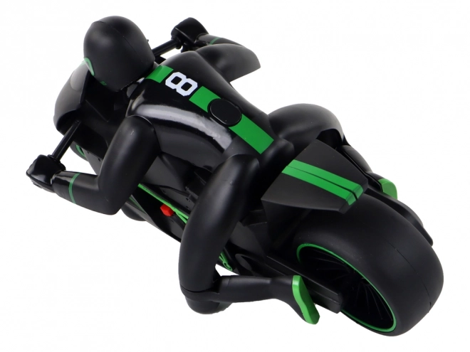 Remote Control Racing Motorcycle 20 km/h Green