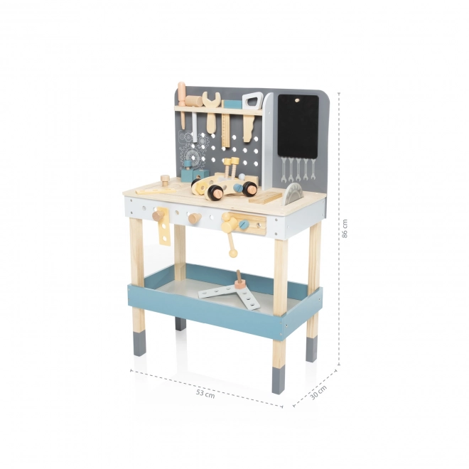 Wooden Workbench for Kids