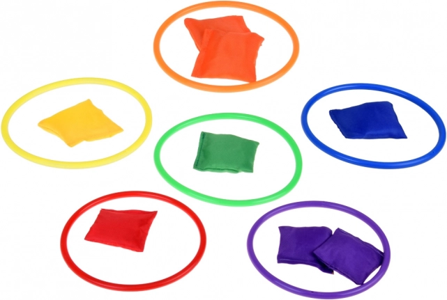 Play Set Cones, Hoops and Bags for Children