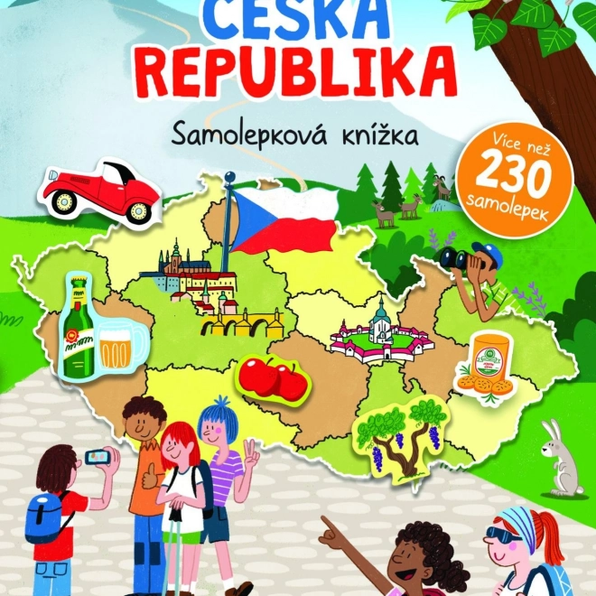 Grande libro di adesivi Repubblica Ceca