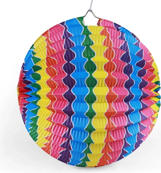 Vibrant rainbow colors