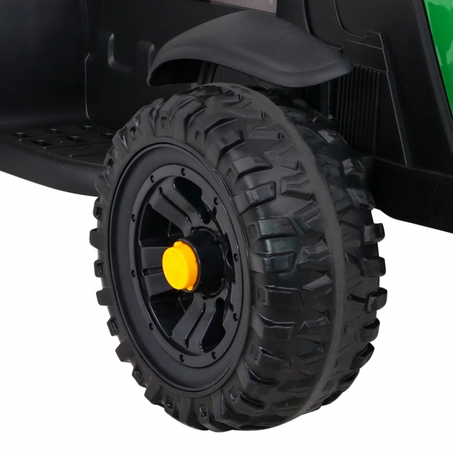 Titanium Tractor with Green Trailer